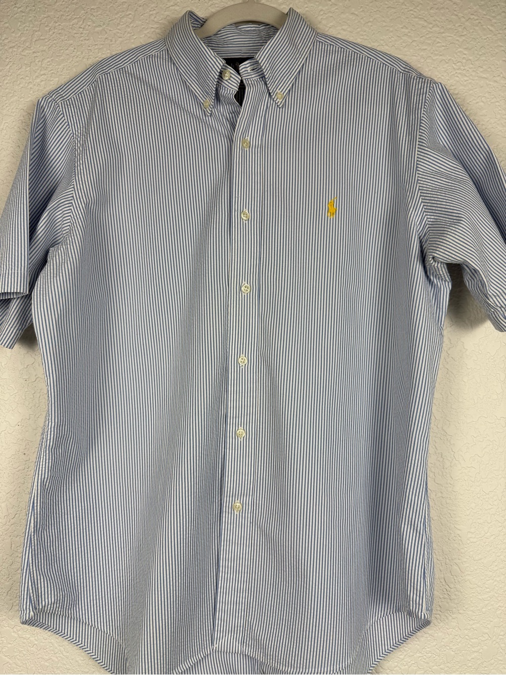 Ralph‎ Lauren | Classic Fit Blue White Striped Button Down Shirt | XL